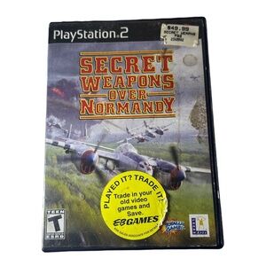 Playstation 2 Secret Weapons Over Normandy (Sony, PS2 2003) READ